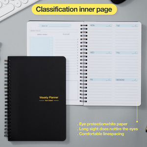 New Cổ Điển <span class=keywords><strong>2025</strong></span> Bìa Cứng Tiếng Anh undated Hàng Tuần Kế Hoạch Xoắn Ốc Ràng Buộc Trường Văn Phòng Tổ Chức Đại Lý Máy Tính Xách Tay - Product Image 2