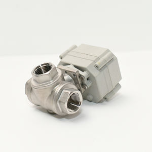 Goedkope Prijs 12V 24V Mini 3 Weg Kogelkraan Gemotoriseerde Gemotoriseerde Klep Rvs 1/<span class=keywords><strong>2</strong></span> DN15 - Product Image 5