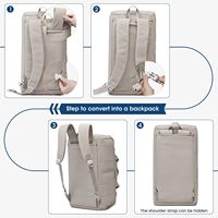 Sac de voyage personnalisé pour femmes et hommes, sacs de sport 3 en 1 avec compartiment pour chaussures, sac à dos de gym pour week-end, sac de voyage pour une nuit