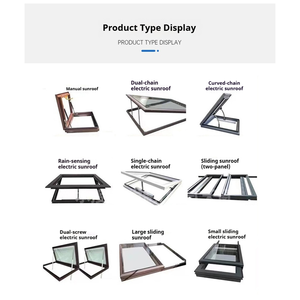 Puits de lumière électrique moderne de luxe avec télécommande, <span class=keywords><strong>trappe</strong></span> de toit intelligente en alliage d'aluminium avec moustiquaire intégrée et <span class=keywords><strong>isolation</strong></span> thermique pour - Product Image 6
