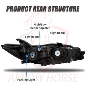 Đèn xe cho dfsk Đèn pha chiếu cho dfsk K01 <span class=keywords><strong>K02</strong></span> K07 k07ii K17 C31 C32 C3 Vinh Quang 330 580 đầu đèn Led Đèn Pha - Product Image 3