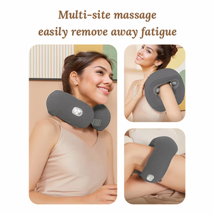 Human-Like Finger Kneading Electric Travel Pillow Cordless Electric Neck <strong>Massager</strong> U-Shaped Pillow - Product Image 2