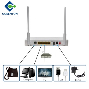 Thiết bị FTTH f670l onu AC Wifi 4ge + 1 Chậu + USB + Wifi 2.4G & 5G GPON băng tần kép AC 2.5g 5G Wifi onu f670l v1.0 - Product Image 6