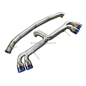 1 kit catback d'échappement en titane, tuyau 4 pouces, pour Nissan GTR R35 - Product Image 1