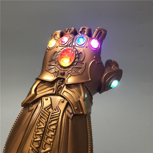 Guante de Thanos de Alta Calidad con Luz LED Intermitente, Guantelete de PVC para Disfraz de Cosplay para Hombres/Niños, Artículos para Fiestas de <span class=keywords><strong>Halloween</strong></span>, Regalos Sorpresa - Product Image 6