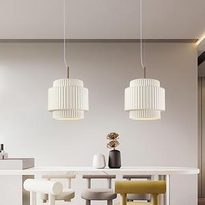 Japanese Wabi-Sabi Style Cream-Colored Vintage Pendant <b>Lamp</b> for Dining Room <b>Study</b> Bedroom Guesthouse Living Room - Product Image 4