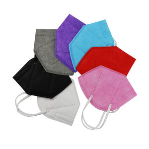 Máscara KN95 Descartável GB2626-2006 com Alça de Orelha, 5 Camadas, Tecido Melt-Blown de Alta Capacidade, Certificação CE, 100 Peças, 40 Unidades - Product Image 2