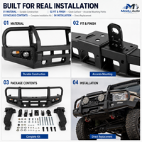 Pare-chocs avant multi-styles pour pick-up, barre de protection, grille de protection, accessoires tout-terrain 4x4, solution de fourniture personnalisée tout-en-un