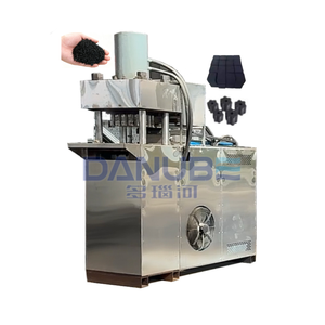 Máquina Prensa Hidráulica de Acero Inoxidable DANUBE para Reciclaje de Virutas y Fabricación de Briquetas de Carbón sin Humo, Alta Eficiencia 150-500kg/h - Product Image 1