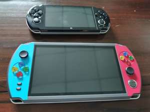 <span class=keywords><strong>Console</strong></span> di Gioco Portatile X19 con Schermo Grande da 7,1 Pollici, Lettore <span class=keywords><strong>Arcade</strong></span> <span class=keywords><strong>Retro</strong></span> a 128-Bit Personalizzabile - Product Image 6