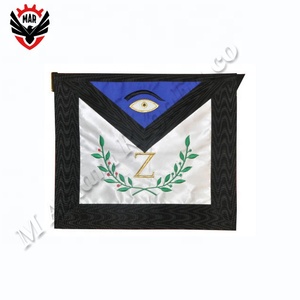 มือ Crafted 4th องศา Scottish Rite AASR Masonic Custom ผ้ากันเปื้อน - Product Image 6
