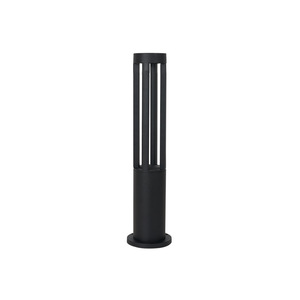 Lampe solaire LED de jardin en aluminium noir, IP65 résistante à l'eau, lumière du jour 5000K, détecteur de mouvement, angle de faisceau 60°, garantie 5 ans, extérieur - Product Image 1