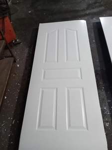 Pintura blanca panal de miel núcleo puerta hoja interior puerta de madera Casa interior - Product Image 3