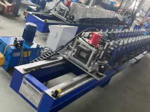 2023 Chinese Manufacturer Automatic C Purlin Interchange Steel Profile Cold Roll Forming Machine