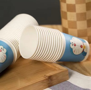 Hot uống cà phê cốc giấy với nắp và tay áo - Product Image 6