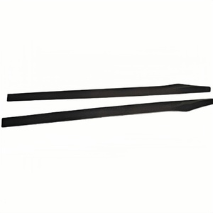 Minigonne laterali in fibra di carbonio, splitter laterali, pannello sottoporta, kit carrozzeria piccolo, modifica esterna per prestazioni per Porsche 718 981 Cayman Boxster - Product Image 1