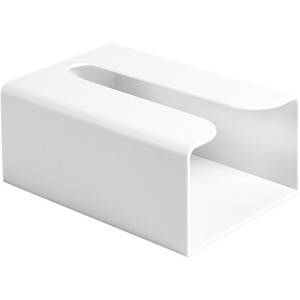 Multifunctional Eco-Friendly White Wall-Mounted <b>Plastic</b> Thickened Tissue Box for Toilet <b>Drawer</b> and Convenient <b>Storage</b> - Product Image 4