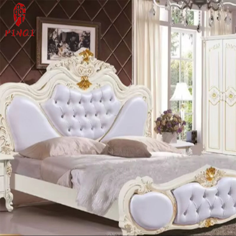 European Style Luxury Carved Solid Wood