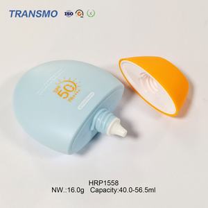 Tube de crème solaire vide personnalisé de 40,0 à 56,5 ml, emballage à presser pour lotion, crème et shampoing - Product Image 4