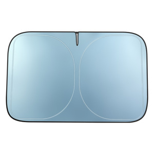 Pare-soleil pliable pour pare-brise avant de voiture, en cristal de glace bleu, isolation thermique, protection solaire, ajustement universel - Product Image 1
