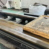 Tour horizontal manuel d'occasion Shandong CW61200H robuste, portée maximale 2000 mm, 380 V, 4 porte-outils, broche MT6