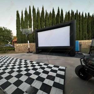 Zhenmei 30ft fête en <span class=keywords><strong>plein</strong></span> <span class=keywords><strong>air</strong></span> maison arrière-cour <span class=keywords><strong>écran</strong></span> de <span class=keywords><strong>cinéma</strong></span> <span class=keywords><strong>gonflable</strong></span> géant publicité projecteur <span class=keywords><strong>gonflable</strong></span> pour <span class=keywords><strong>cinéma</strong></span> en <span class=keywords><strong>plein</strong></span> <span class=keywords><strong>air</strong></span> - Product Image 3