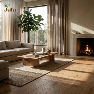 <span class=keywords><strong>Plancher</strong></span> en bois <span class=keywords><strong>massif</strong></span> en chêne européen huilé naturellement, qualité ABC, lisse, pour projets résidentiels et commerciaux - Product Image 2