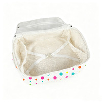 Sac à langer pliable en tissu, spacieux, pour les voyages en plein air, organisateur de rangement pour la crèche, sac de transport léger pour bébé, sac à langer pour maman