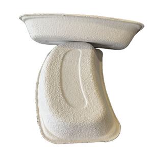 Vassoio monouso a forma di rene modellato in carta medicale polpe piatto per rene forniture di carta in magazzino - Product Image 3