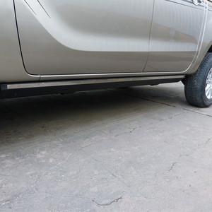 อะไหล่รถยนต์ 4x4 สำหรับรถกระบะ TRITON L200 รถบรรทุกอัตโนมัติ บันไดข้างพับเก็บได้ PS-MT268 ที่พักเท้าแบบยืดหดได้ อลูมิเนียม - Product Image 2