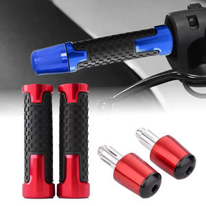 ปลั๊กมือจับสกู๊ตเตอร์ CNC NVX155 Aerox155 155มม. VXL150 <span class=keywords><strong>PX125</strong></span> NMAX125 CG125รถมอเตอร์ไซด์22มม. และชุดปลายบาร์ - Product Image 2