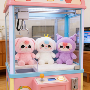 Venta al por mayor de juguetes de peluche de Hello Kitty de 25 cm, baratos, surtidos, súper suaves, lindos y divertidos, para máquinas de garras. - Product Image 1