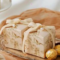 Boîtes à bonbons de mariage, décorations, chocolats, cadeaux pour invités, emballages pour fêtes