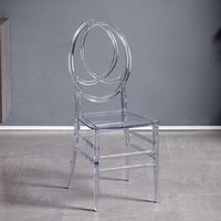 Chaise en acrylique transparente empilable pour événements, idéale pour mariages, banquets, hôtels et locations – Vente en gros