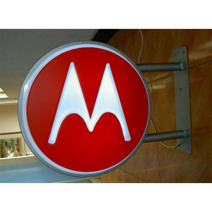 מותאם אישית פוסטר גיליון אקרילי מותאם אישית גיליון אקרילי חיצוני עמיד למים הוביל תאורה מסתובבת - Product Image 6