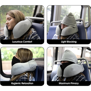 U hình dạng du lịch cổ gối acupressure cổ gối xe ngủ tựa đầu gối chào đón để tùy chỉnh - Product Image 4