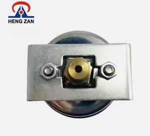 Manómetro de baja presión de GLP tipo soporte <span class=keywords><strong>industrial</strong></span> HENGZAN 2025 de 2 pulgadas, manómetro <span class=keywords><strong>general</strong></span> de gas y líquido de acero inoxidable/latón 1% - Product Image 2