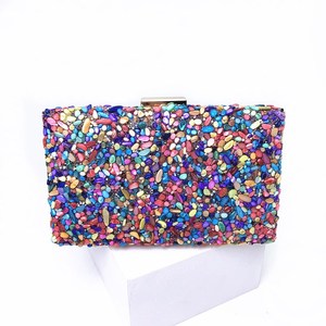Designer Women's Fashion Evening <b>Clutch</b> Bag High Quality Black Waterproof Durable <b>Wedding</b> Classic Geometric Pattern Shoulder - Product Image 2