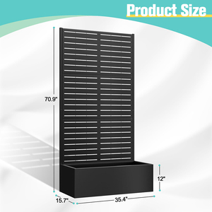 Kim loại hiện đại trồng hộp <span class=keywords><strong>trellis</strong></span> cho lớn lớn lớn lên giường vườn riêng tư màn hình cho leo cây rau dây leo - Product Image 2