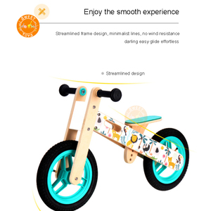 Ventes en gros d'usine de vélos d'équilibre en <span class=keywords><strong>bois</strong></span> de haute qualité pour enfants, vélos d'équilibre pour bébés sans pédales - Product Image 3