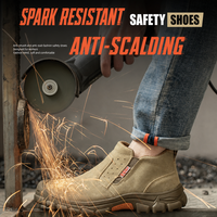 Chaussures de sécurité non métalliques à isolation 6 kV pour hommes, résistantes aux glissades et aux perforations, confortables pour l'industrie électrique