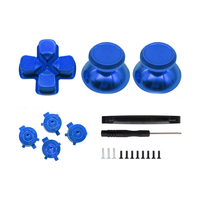 Manettes de jeu antidérapantes en métal en forme de champignon pour manette PS5, remplacement des joysticks analogiques, accessoires de jeu