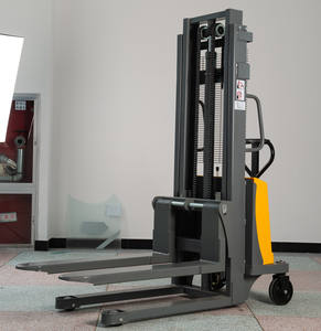 Apilador hidráulico semieléctrico económico de 3000mm, 1500kg, 1,5 T, con certificado CE - Product Image 6