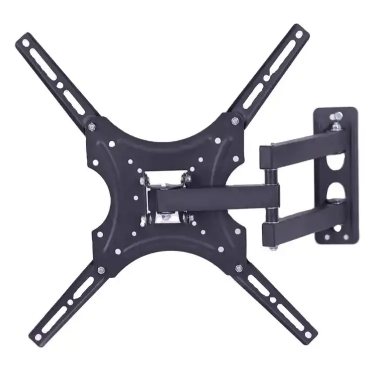 X400 retractable led tv wall mount vesa mount stand angle adjustable metal bracket lcd bracket stand