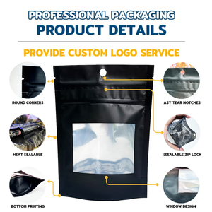 Yeni Gelen 3.5G 8. Nesil Ayakta Duran Kese Tipi Yenilebilir Mylar Poşet Kutuları BOPP/PE/<span class=keywords><strong>PET</strong></span> Şekerleme, Jöle, Kuru Çiçekler ve Bitkiler İçin Ambalaj - Product Image 6