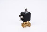 1/8 ''3 voies cafetière vapeur laiton électrovanne électrique pour expresso faisant la Machine 12V 24V DC 110V 120V 220V 230V AC