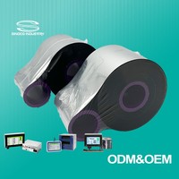 Ruban de transfert thermique anti-rayures 33mm*600m pour impression industrielle Markem Imaje pour emballages flexibles