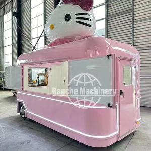 OEM Accepte les chariots de nourriture de rue pour hot-dogs, camions de nourriture mobiles d'occasion à vendre en Allemagne - Product Image 1