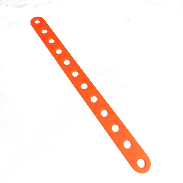 Custom Tear Resistance Silicone Rubber Tie Straps Rubber Tarp Strap