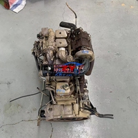 Moteur diesel Cum Mins 6BT d'occasion avec petite pompe, 6 cylindres, 5,9 L, adapté aux camions lourds et aux véhicules de transport.